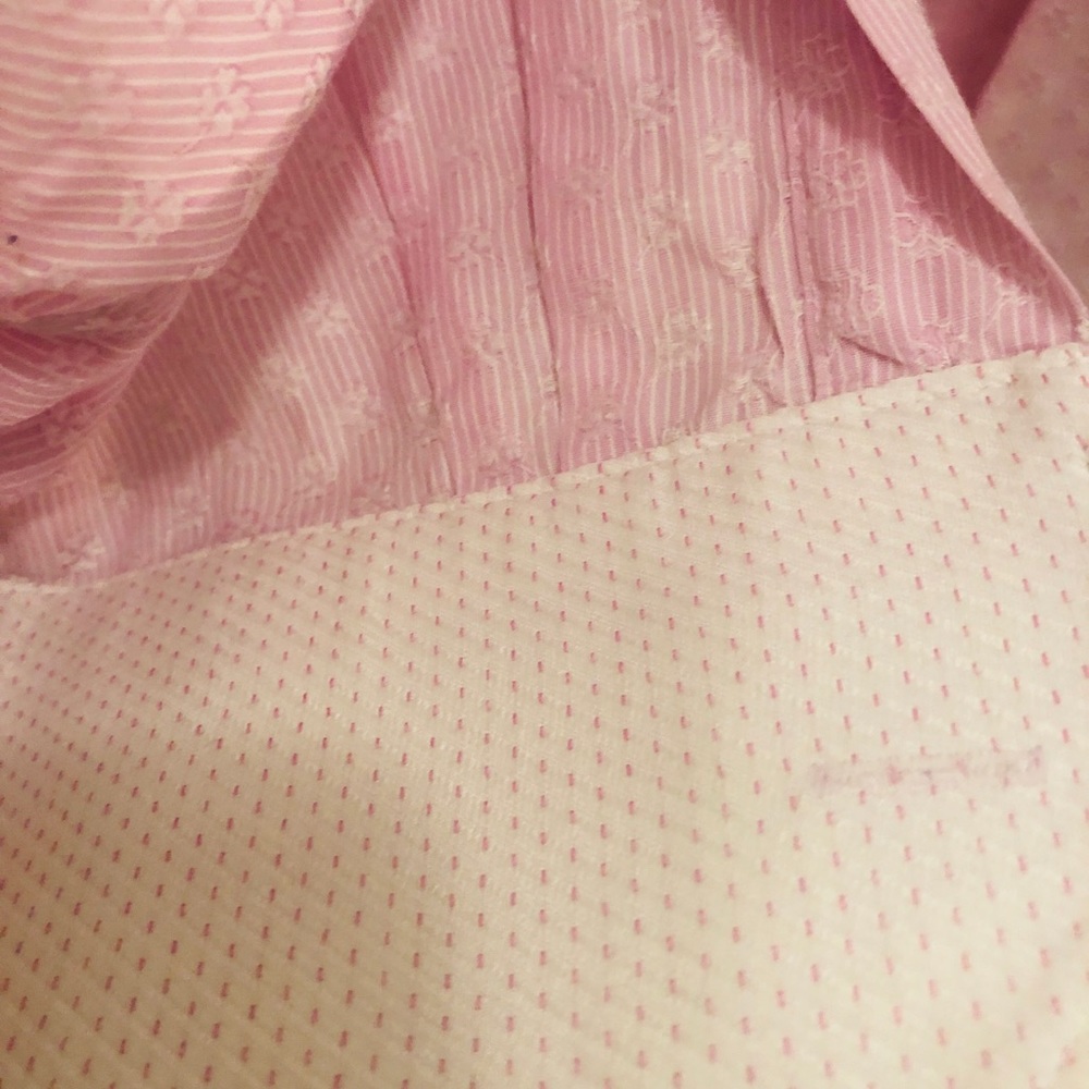 Bugatchi Pink Embossed Clover Small Pattern - image 5